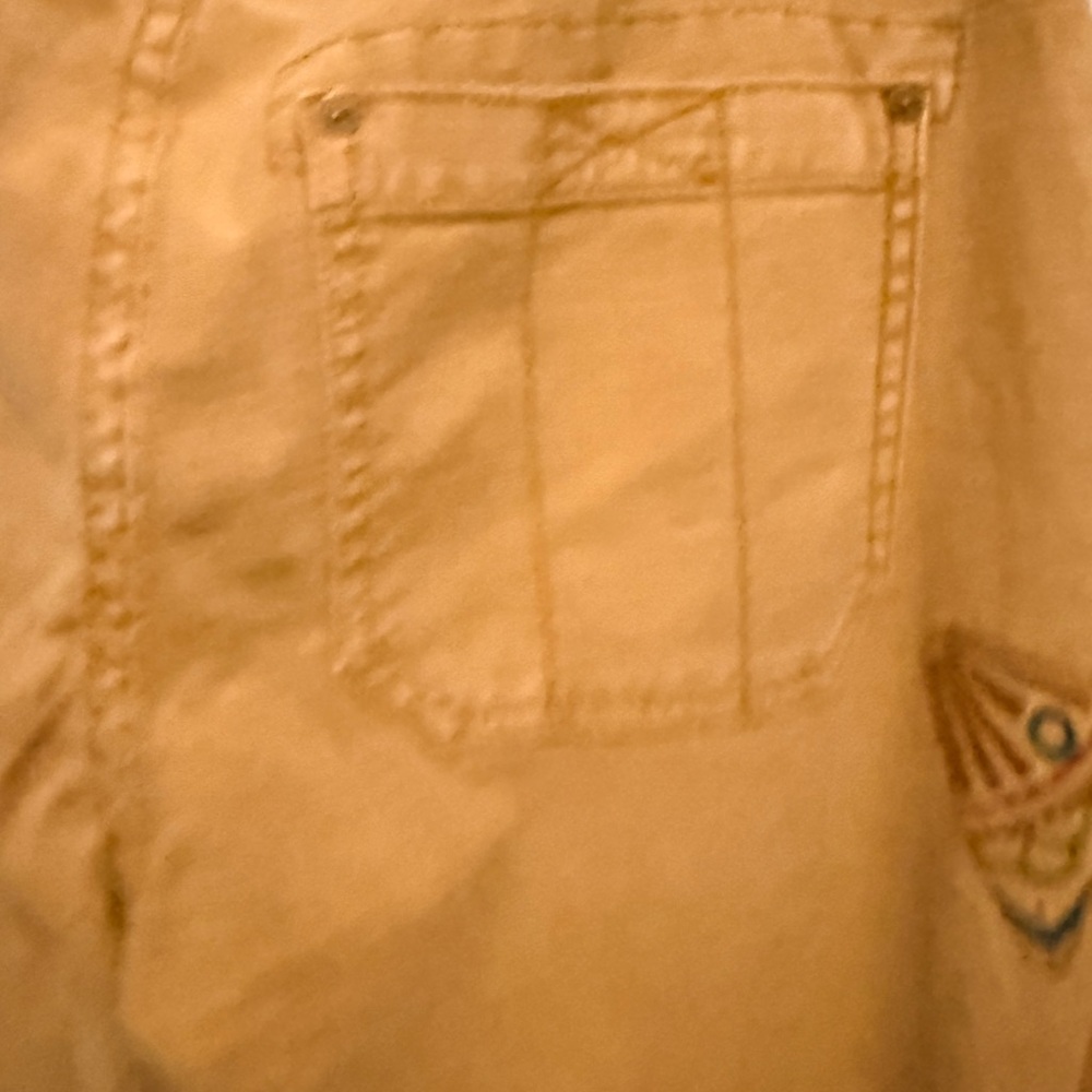 Pilcro The Wanderer Embroidered Trousers from Anthropologie - Picture 5 of 7